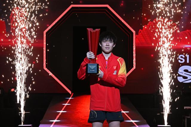 mk体育官网-王楚钦首摘大满贯男单桂冠：“我的目标远不止于此”